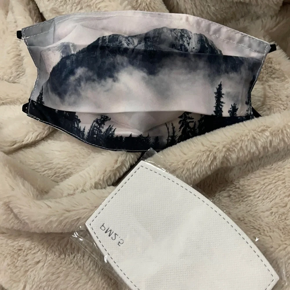 New Mountain cliff face mask